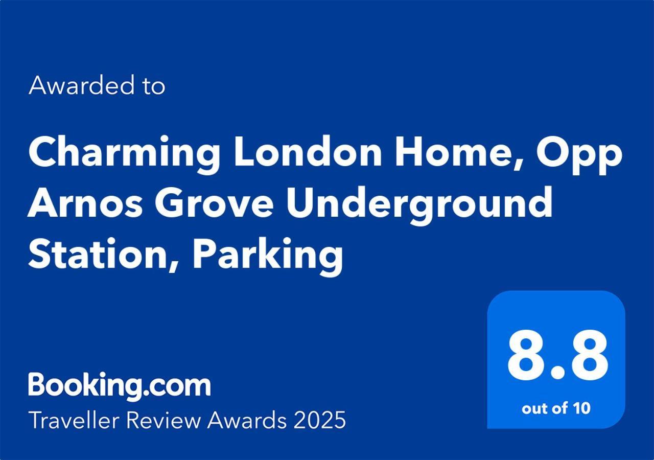 Charming London Home, Opp Arnos Grove Underground Station, Parking New Southgate Екстер'єр фото